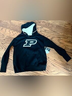 Purdue University 🆕 size XXL fleece embroidered hoodie